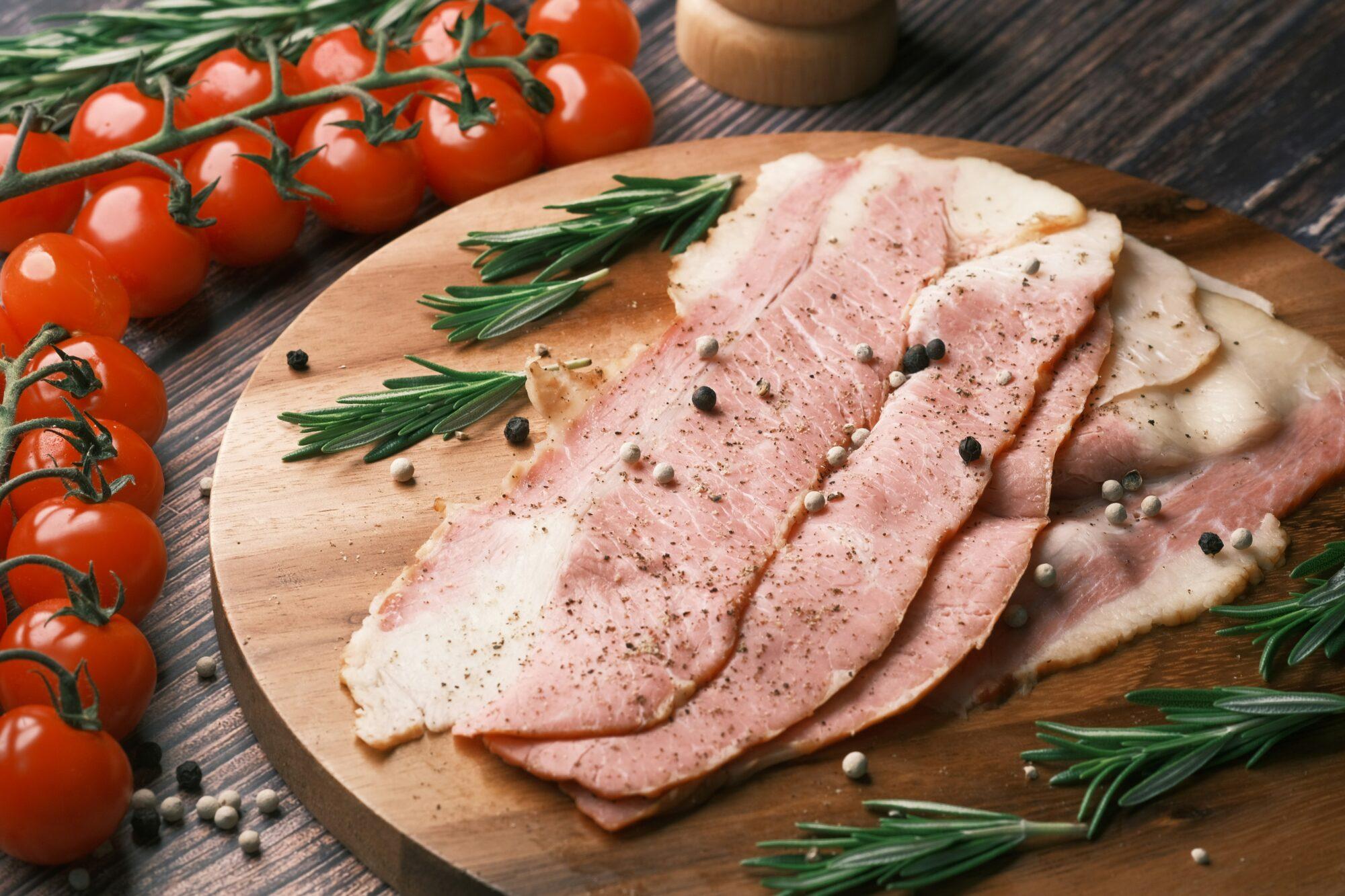 meat on a cutting board