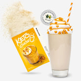 Butterscotch Keto Chow pack and shake. Two Krazy Ketos help develop this.