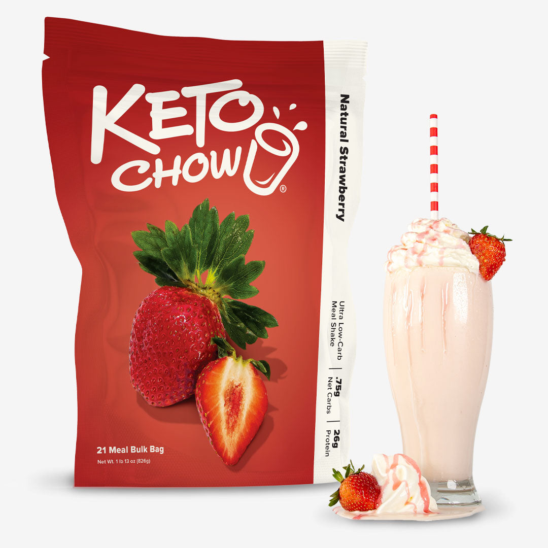 Meal Natural Chow Keto | Strawberry Shake