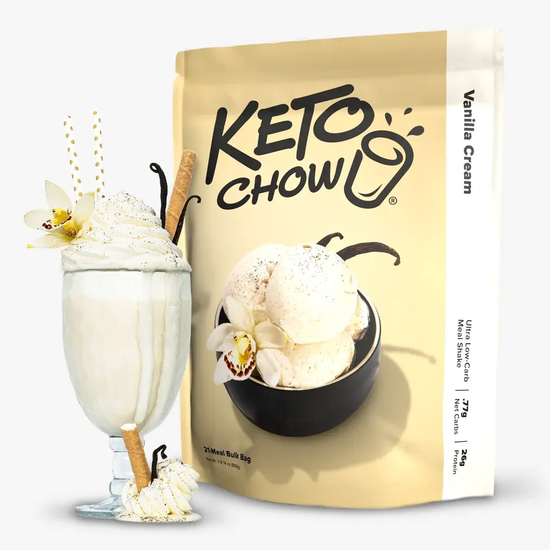 Vanilla Cream Keto Chow 21 meal bag