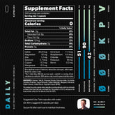 Daily Mineral Capsules supplement facts